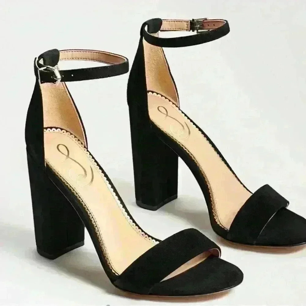 Sam Edelman Yaro Ankle Strap Sandal EUC US 10 M